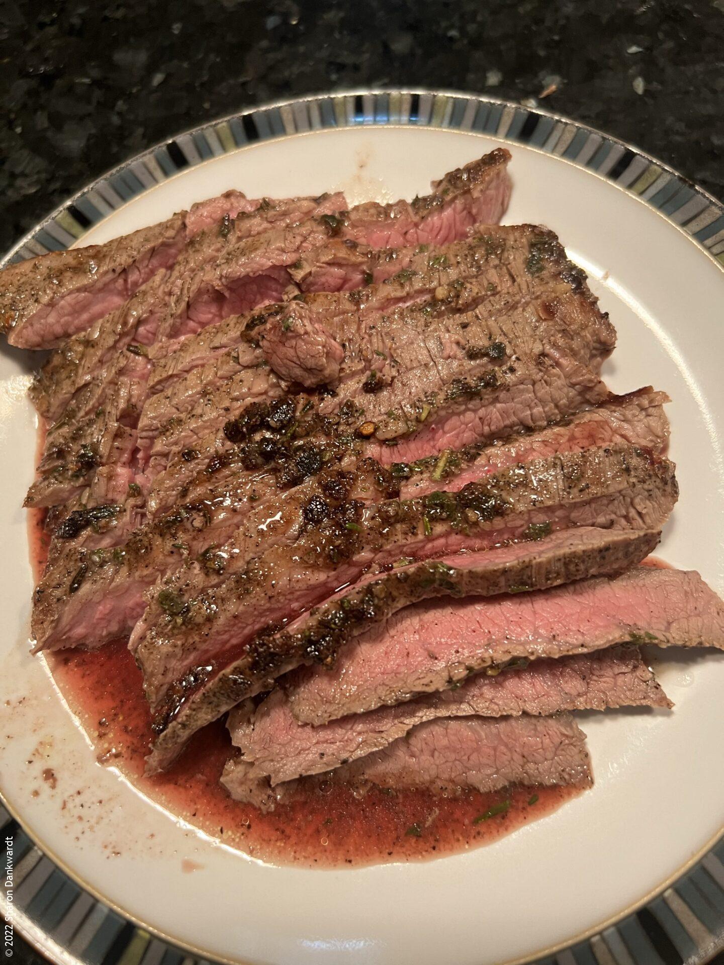 MediterraneanStyle Flank Steak iDigThis